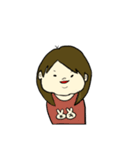 まんまるかぞく（個別スタンプ：4）