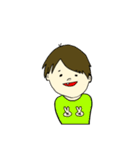 まんまるかぞく（個別スタンプ：5）