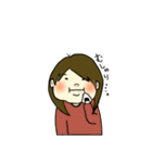 まんまるかぞく（個別スタンプ：7）