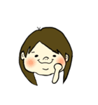 まんまるかぞく（個別スタンプ：16）