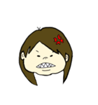 まんまるかぞく（個別スタンプ：17）