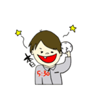 まんまるかぞく（個別スタンプ：26）