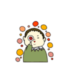 まんまるかぞく（個別スタンプ：30）