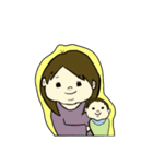まんまるかぞく（個別スタンプ：35）