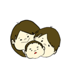 まんまるかぞく（個別スタンプ：39）