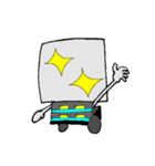 カートくん  顔なしVer（個別スタンプ：36）