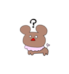 くまぬの日常スタンプ（個別スタンプ：16）
