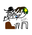 しゃくれKあぱー（個別スタンプ：14）