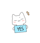 ぐまねこのスタンプ（個別スタンプ：7）
