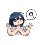 陰キャオタクっぽいスタンプ（個別スタンプ：35）