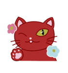 毎日使えるねこねこ（個別スタンプ：2）