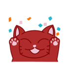 毎日使えるねこねこ（個別スタンプ：8）