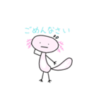 無表情なうーぱーるーぱー（個別スタンプ：5）