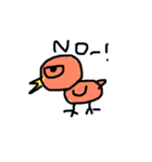 へんなトリ（個別スタンプ：8）