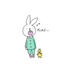 くまのうーとうさぎのふー（個別スタンプ：4）