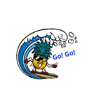 Mr.BLUEの1日（個別スタンプ：1）