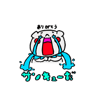 「だぐま」のスタンプ（個別スタンプ：4）