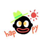 happy face stamps（個別スタンプ：4）