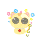 不思議なちびねこスタンプ（個別スタンプ：7）