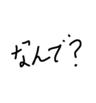 落書き文字スタンプ（個別スタンプ：6）