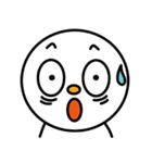 顔の表情で返事【様々なシーンで使える】（個別スタンプ：14）