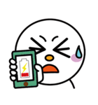 顔の表情で返事【様々なシーンで使える】（個別スタンプ：19）