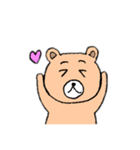 使えるクマのスタンプ（個別スタンプ：6）