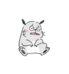 たぶん、哺乳類の生き物。（個別スタンプ：9）