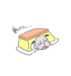 たぶん、哺乳類の生き物。（個別スタンプ：24）