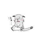 たぶん、哺乳類の生き物。（個別スタンプ：37）