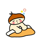 栗の子ちゃんスタンプ（個別スタンプ：17）