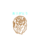 おしゃれなフクロウスタンプ（個別スタンプ：4）