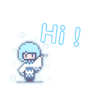 ☠️ドットな妖怪☠️（個別スタンプ：1）