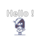 ☠️ドットな妖怪☠️（個別スタンプ：2）
