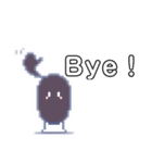 ☠️ドットな妖怪☠️（個別スタンプ：3）
