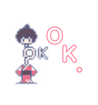 ☠️ドットな妖怪☠️（個別スタンプ：4）