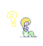 ☠️ドットな妖怪☠️（個別スタンプ：8）