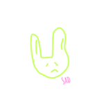 止まっちゃうかもしれないうさたんたん（個別スタンプ：1）
