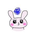 おめめぱっちりうさ子（個別スタンプ：9）