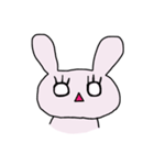 おめめぱっちりうさ子（個別スタンプ：11）