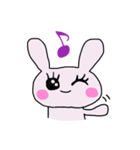 おめめぱっちりうさ子（個別スタンプ：16）