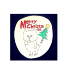 クリスマスカードスタンプ（個別スタンプ：8）