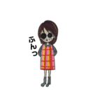 グラサンのお姉さん（個別スタンプ：38）