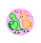 なかよし小鳥（個別スタンプ：23）