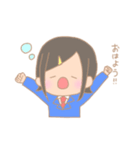 女子高生用のスタンプ（個別スタンプ：5）