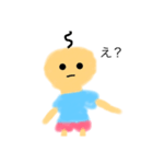 面白い赤ちゃん（⚠️赤ちゃんです笑）（個別スタンプ：3）