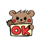 くまっきーさん（個別スタンプ：1）