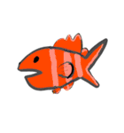 可愛い魚たち（個別スタンプ：24）
