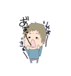 イラストさんきょうだい（個別スタンプ：11）