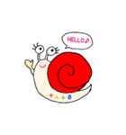 かたつむり♪十人十色スタンプ（個別スタンプ：1）